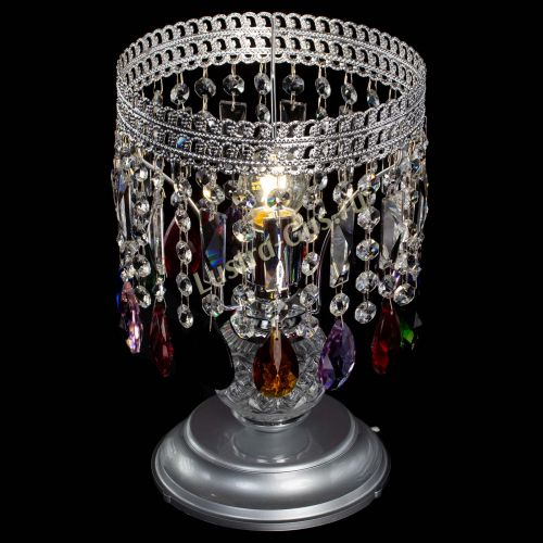 Настольная лампа Флоренция №1 разноцветная в Пензе Гусь Хрустальный