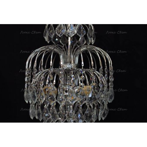 Люстра Хрустальные брызги с подвесом дубик в Пензе Гусь Хрустальный