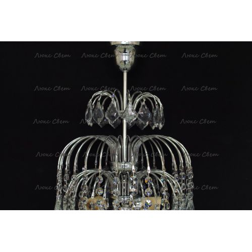 Люстра Хрустальные брызги с подвесом дубик в Пензе Гусь Хрустальный