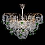 Люстра Агата Венеция №4 шар зеленая в Пензе