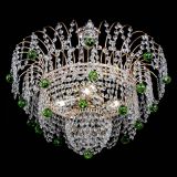 Люстра Агата Венеция №4 шар зеленая в Пензе