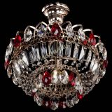 Люстра Астра Бутон №1 с подвесом Красная в Пензе