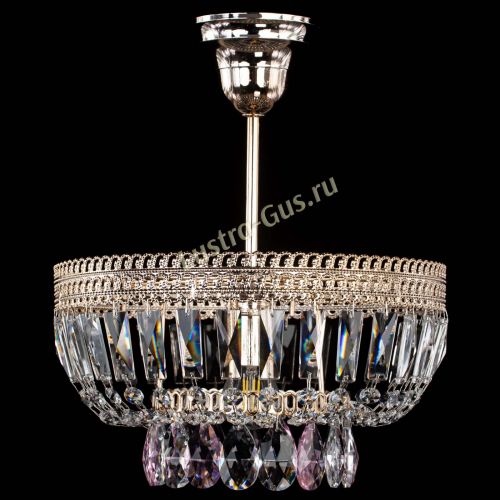 Люстра Астра Флоренция №1 мини розовая в Пензе Гусь Хрустальный
