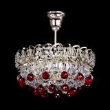 Люстра Астра шар красная 1 лампа в Пензе