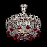 Люстра Астра шар красная 1 лампа в Пензе