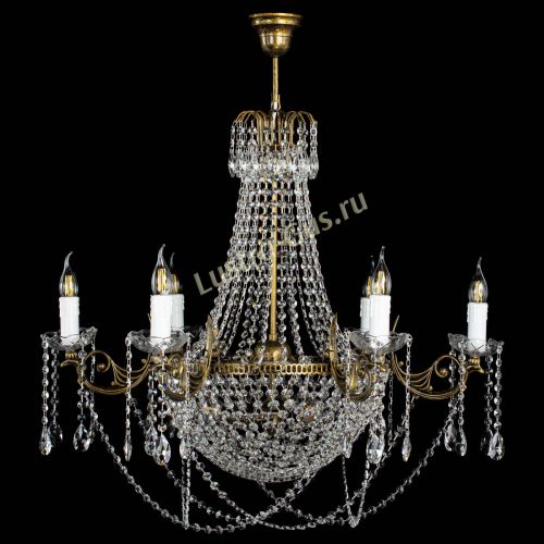 Люстра Елизавета малая №9 под бронзу в Пензе Гусь Хрустальный