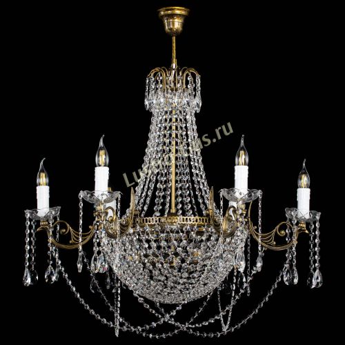 Люстра Елизавета малая №9 под бронзу в Пензе Гусь Хрустальный