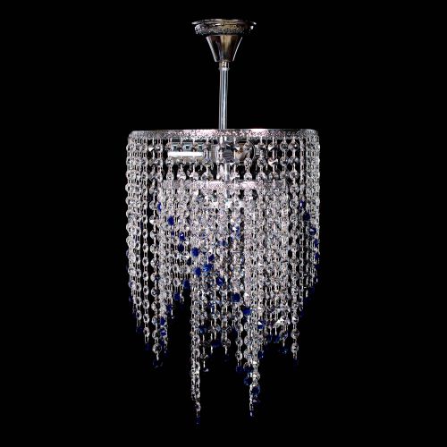 Люстра Валенсия классика №8 синяя в Пензе Гусь Хрустальный