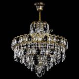 Люстра Грация №5 с подвесом под бронзу Черная в Пензе