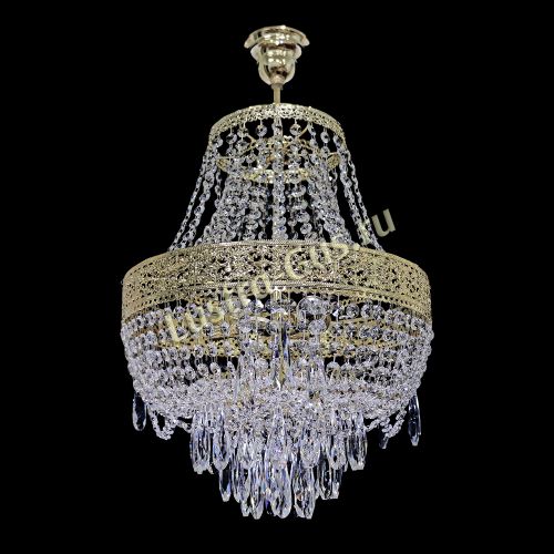 Люстра Италия №3 с подвесом в Пензе Гусь Хрустальный