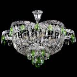 Люстра Камея Флора №5 с подвесом Зеленая в Пензе