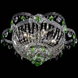 Люстра Камея Флора №5 с подвесом Зеленая в Пензе