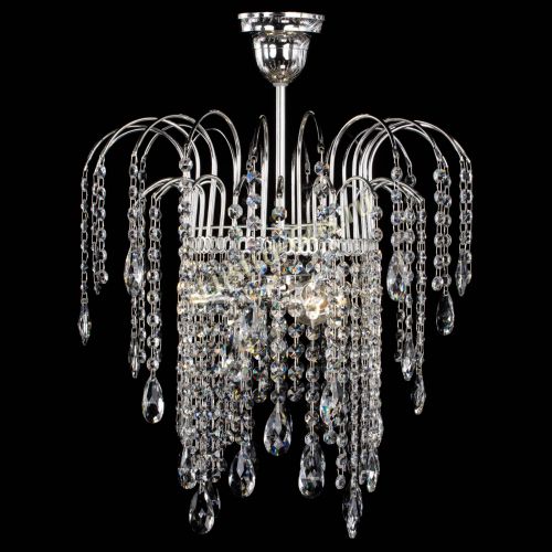 Люстра Каскад №8 в Пензе Гусь Хрустальный