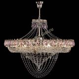 Люстра Кольцо Классика Веер №8 розовая в Пензе