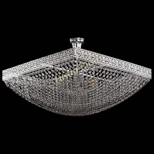 Люстра Квадрат №28 - 600 мм в Пензе Гусь Хрустальный