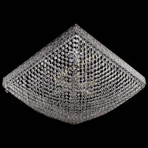 Люстра Квадрат №28 - 600 мм в Пензе Гусь Хрустальный