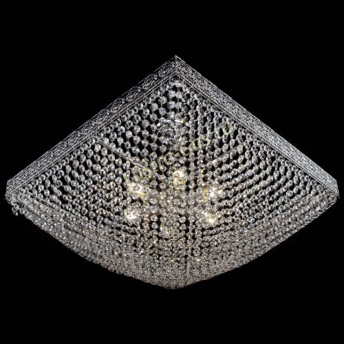 Люстра Квадрат №28 - 600 мм в Пензе Гусь Хрустальный