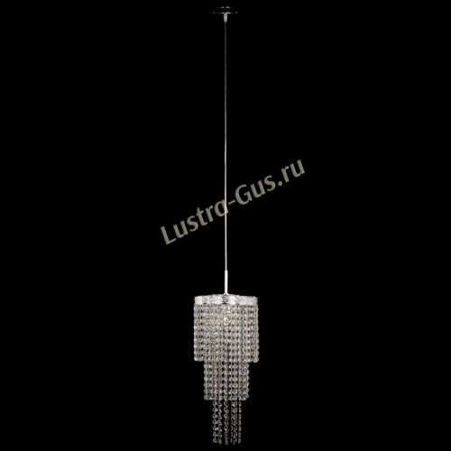 Люстра Милан №1 каскад на тросе в Пензе Гусь Хрустальный