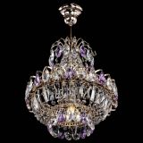 Люстра Ника 1 лампа фиолетовая в Пензе