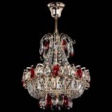 Люстра Ника 1 лампа красная в Пензе