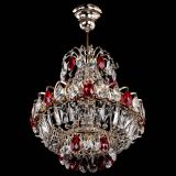 Люстра Ника 1 лампа красная в Пензе