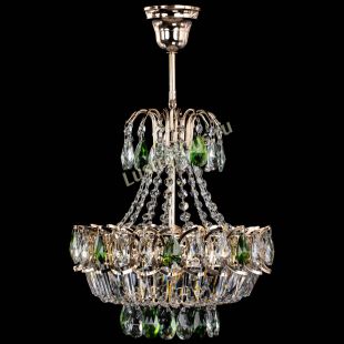  Люстра Ника 1 лампа зеленая