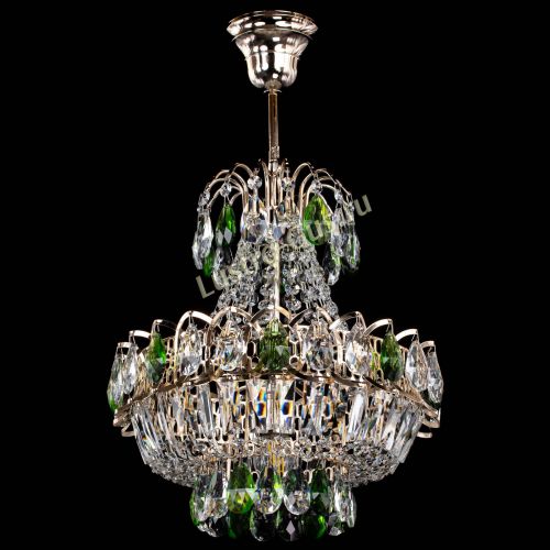 Люстра Ника 1 лампа зеленая в Пензе Гусь Хрустальный