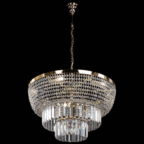 Люстра Сигма №6 с подвесом в Пензе Гусь Хрустальный