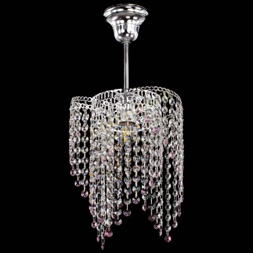 Люстра Вектор №5 розовая в Пензе Гусь Хрустальный