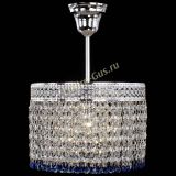 Люстра Венеция Капель №1 с подвесом Синяя в Пензе