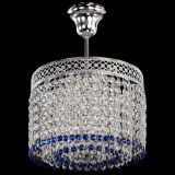 Люстра Венеция Капель №1 с подвесом Синяя в Пензе