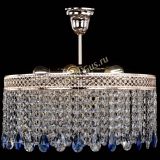 Люстра Венеция Капель журавлик синяя в Пензе