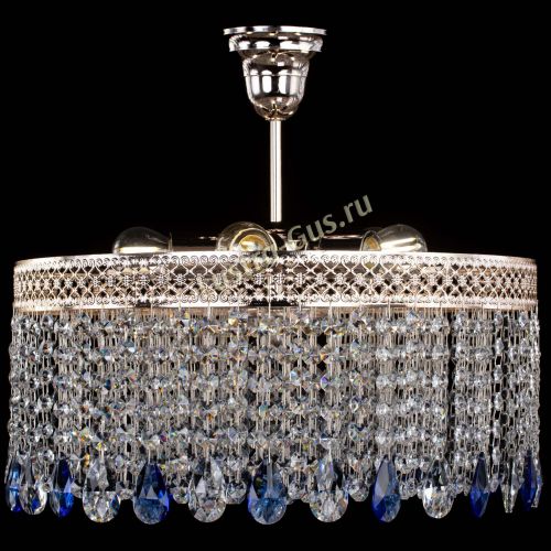 Люстра Венеция Капель журавлик синяя в Пензе Гусь Хрустальный
