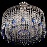 Люстра Венеция Капель журавлик синяя в Пензе