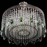 Люстра Венеция Капель журавлик зеленая в Пензе