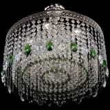 Люстра Венеция Капель журавлик зеленая в Пензе