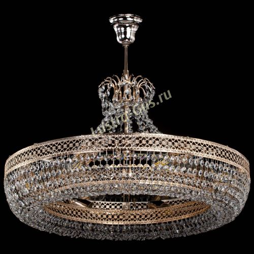 Люстра Венеция Кольцо с подвесом в Пензе Гусь Хрустальный