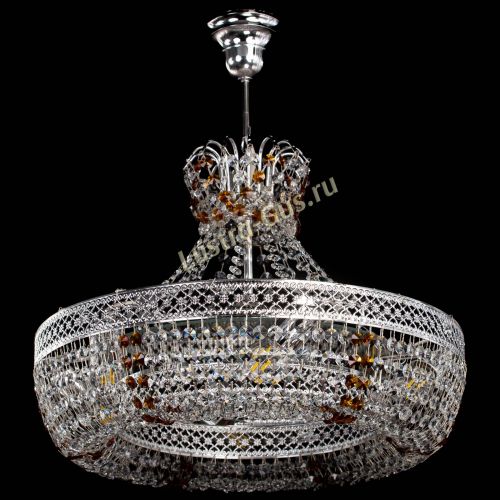 Люстра Венеция Кольцо с подвесом Чайная в Пензе Гусь Хрустальный