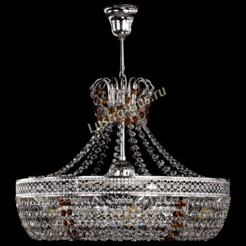 Люстра Венеция Кольцо с подвесом Чайная в Пензе Гусь Хрустальный