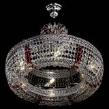 Люстра Венеция Кольцо с подвесом Красная в Пензе