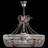 Люстра Венеция Кольцо с подвесом Красная в Пензе