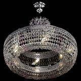 Люстра Венеция Кольцо с подвесом Розовая в Пензе