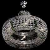 Люстра Венеция Кольцо с подвесом Зеленая в Пензе