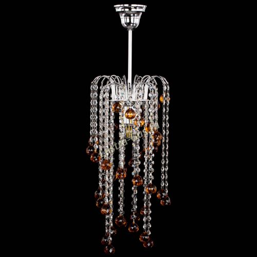 Люстра Зима каскад шар 30 чайная в Пензе Гусь Хрустальный