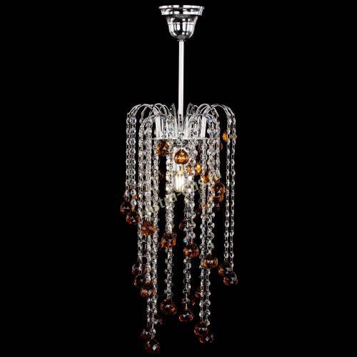 Люстра Зима каскад шар 30 чайная в Пензе Гусь Хрустальный