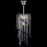 Люстра Зима каскад шар 30 синяя в Пензе