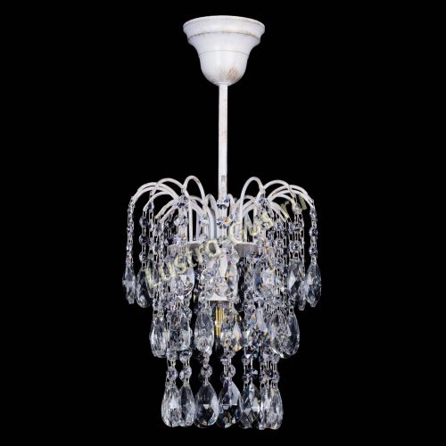 Люстра Зима журавлик белая в Пензе Гусь Хрустальный