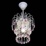 Люстра Зима журавлик розовая (белая патина) в Пензе