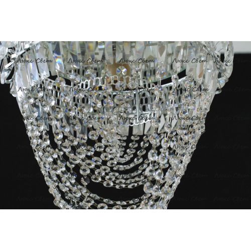 Люстра Катерина Водоворот 1 лампа в Пензе Гусь Хрустальный