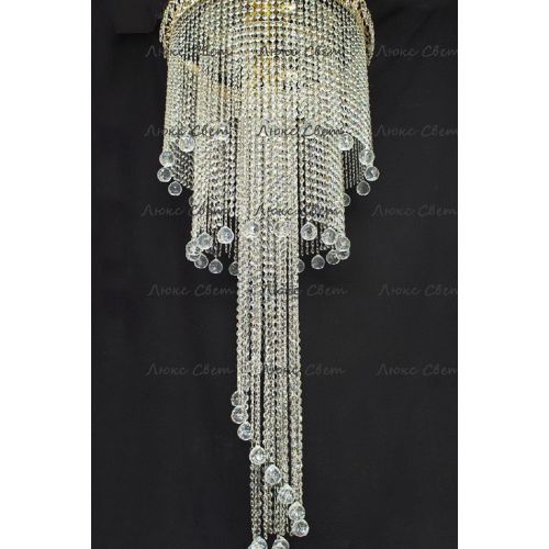 Люстра Водопад длинный в Пензе Гусь Хрустальный